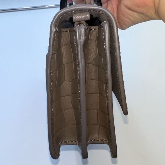 BOTKIER NEW YORK Small Lennox Croc-Embossed Leather Crossbody - Picture 16 of 16